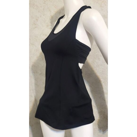 Lululemon Racerback Tank with Exposed Built-in Bra - Picture 3 of 7